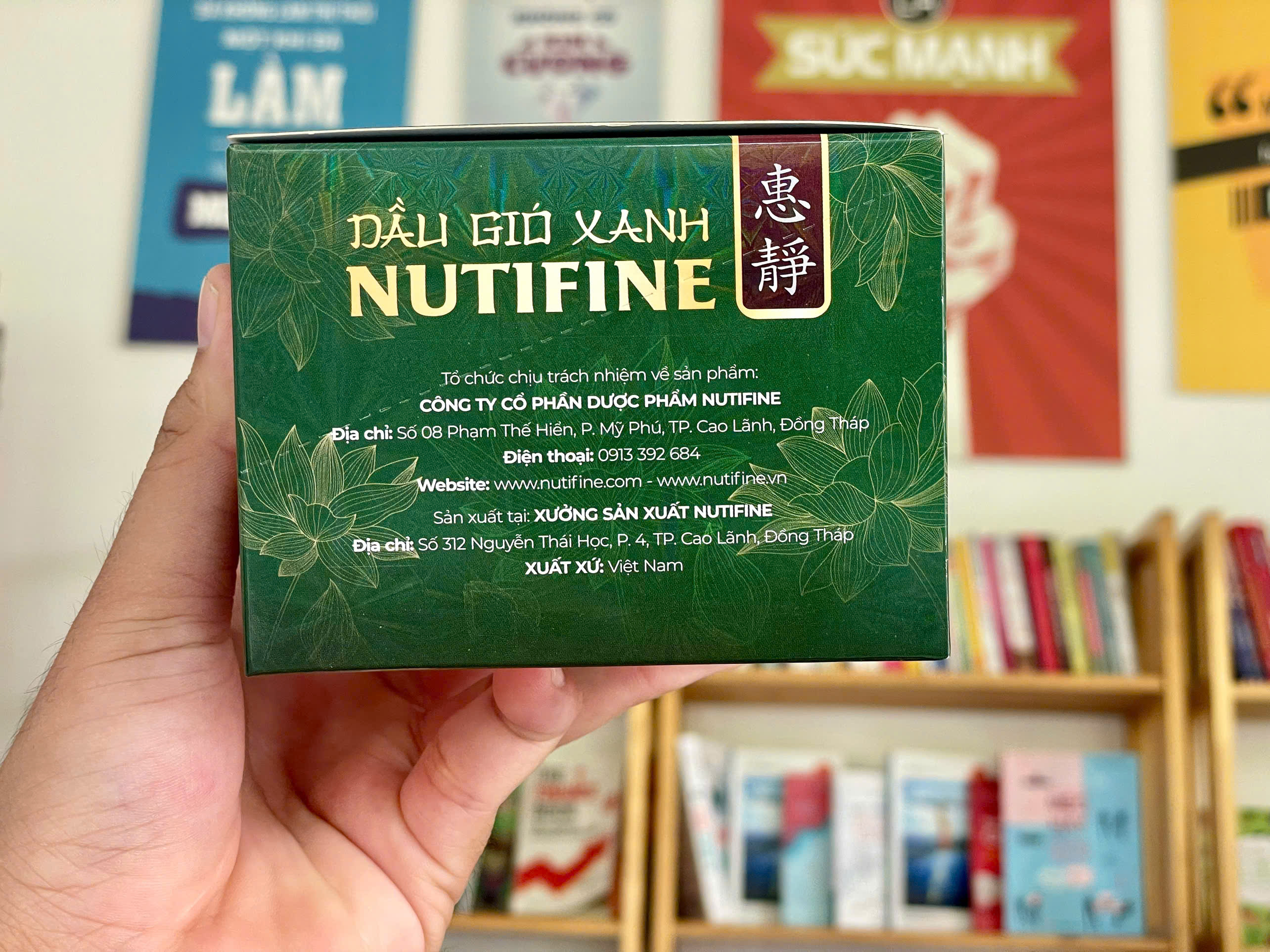 Dầu Gió Xanh Nutifine được sử dụng thế nào?